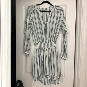 Rails Jasmine Striped Linen Dress